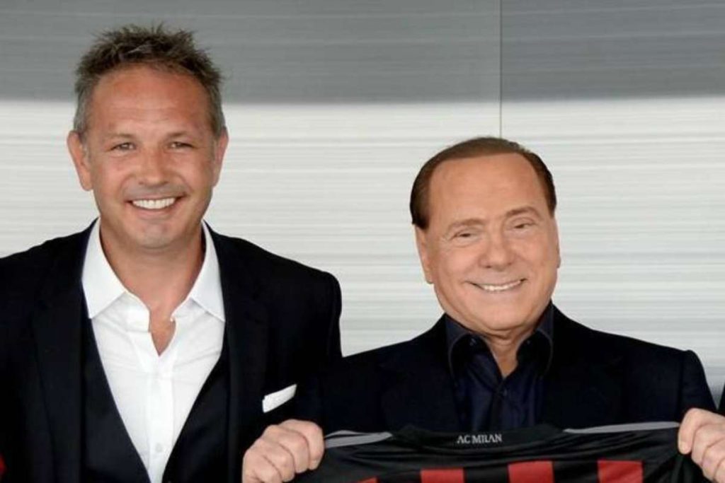 Berlusconi Mihajlovic Milan esonero