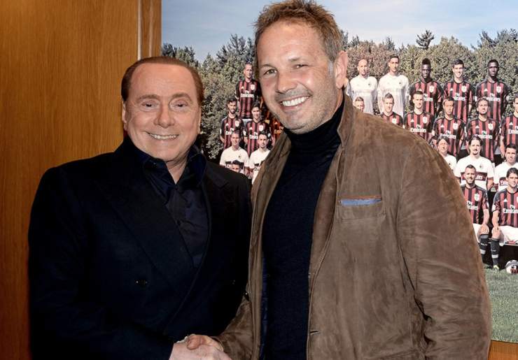 Berlusconi Mihajlovic Milan esonero