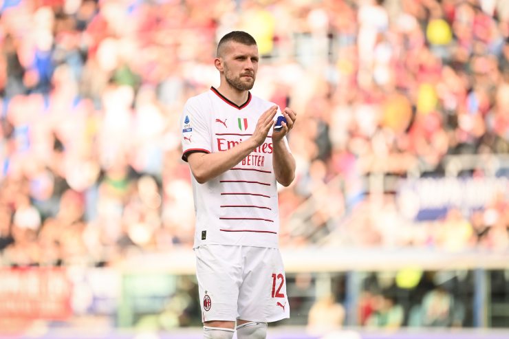 Ante Rebic, giocatore del Milan