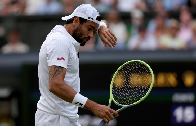 Matteo Berrettini, tennista azzurro