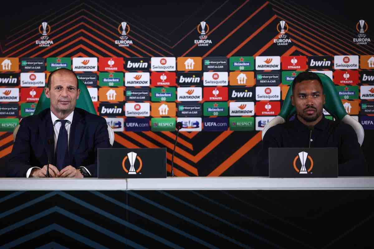 Allegri Alex Sandro Juventus