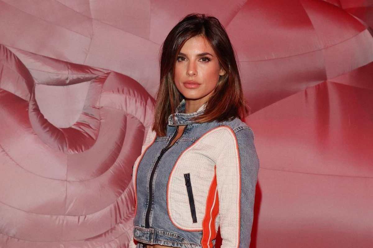 Maglia cortissima: Elisabetta Canalis è un sogno