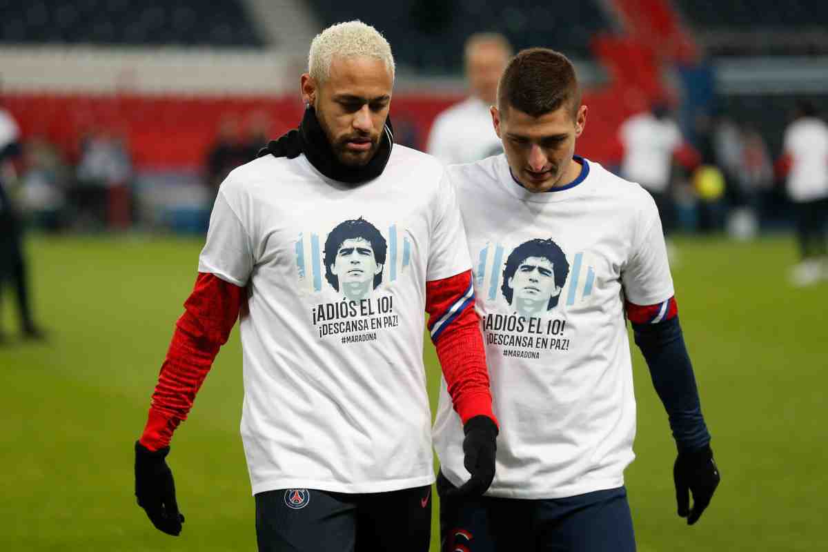 addio Neymar Verratti