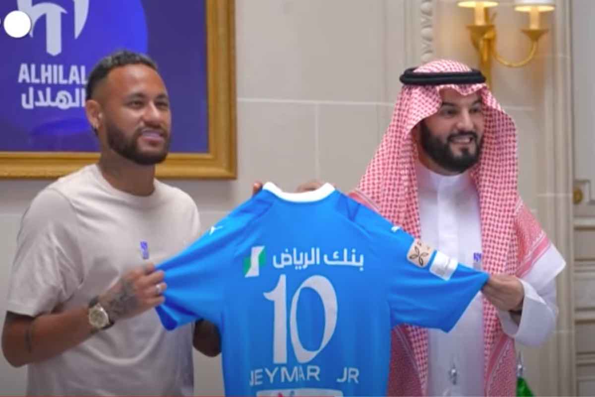 L'incredibile lista di benefit di Neymar con l'Al-Hilal